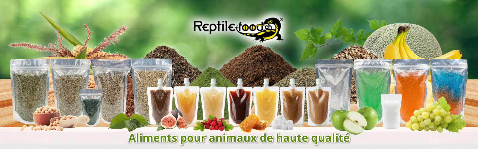 Aliments pour animaux de haute qualité