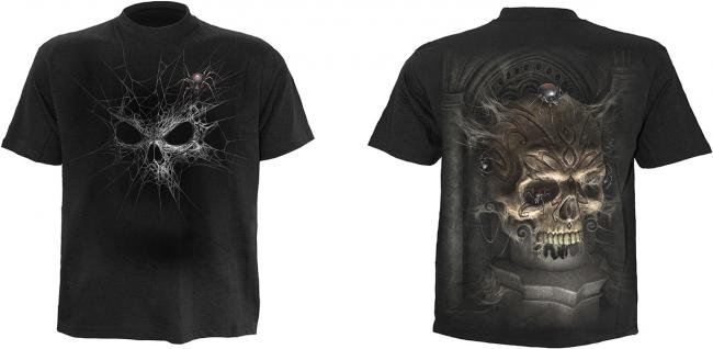 Webbed Skull T-Shirt schwarz Webbed Skull T-Shirt schwarz