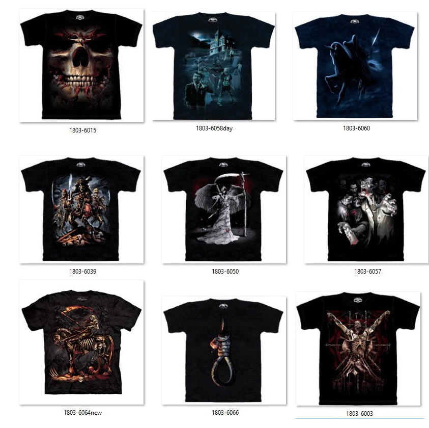 Skulbone-Set 88 magliette di Skulbone