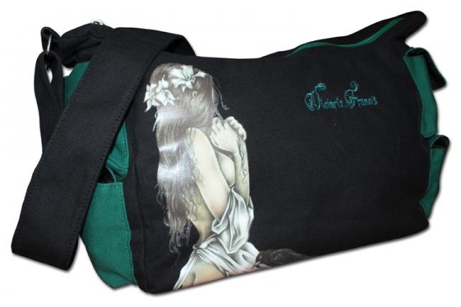 umhngetasche Borsa a tracolla grande Horizonte en nieblas