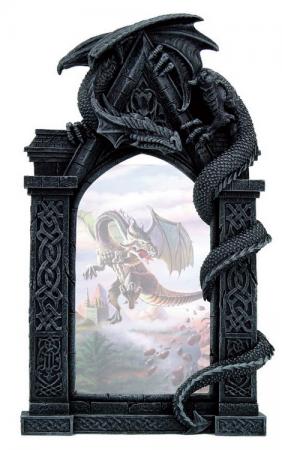 1766-5918 Bilderrahmen mit Drachen