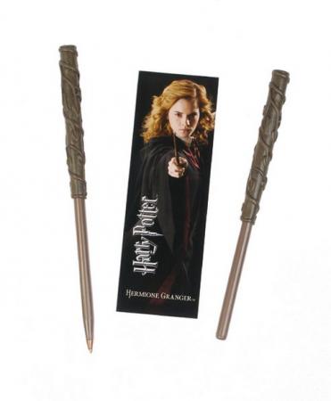 Penna a sfera e segnalibro Harry Potter Hermione