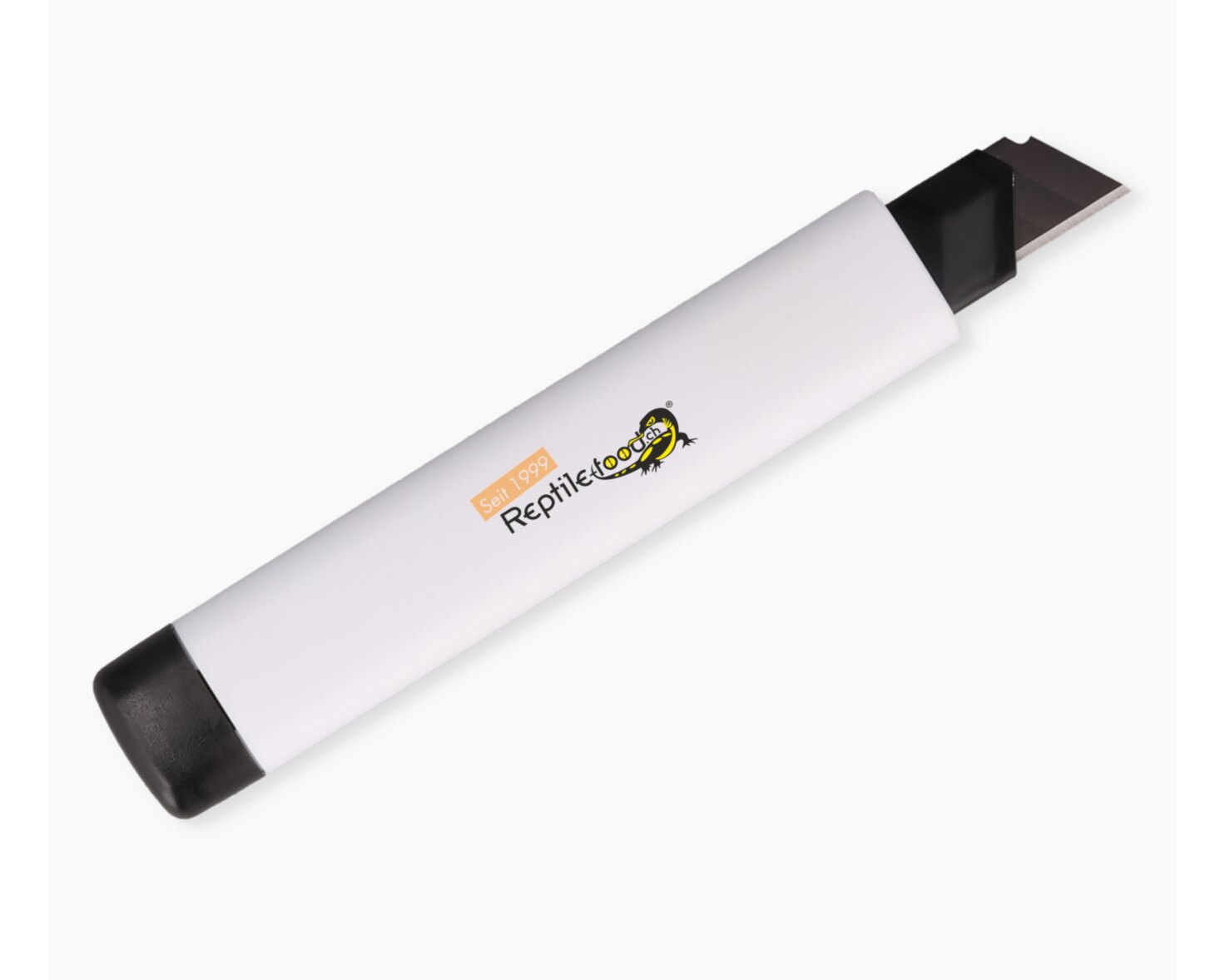 Cutter Paket-Cutter Pro mit Logo von Reptile-food.ch
