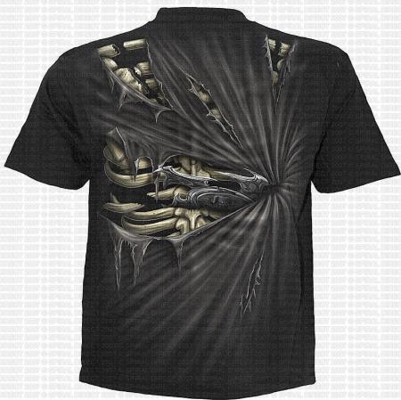 Bone Slasher T-Shirt stampa su tutto il perimetro