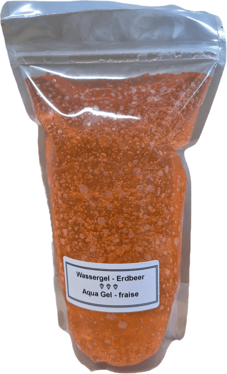 Wassergel Erdbeer