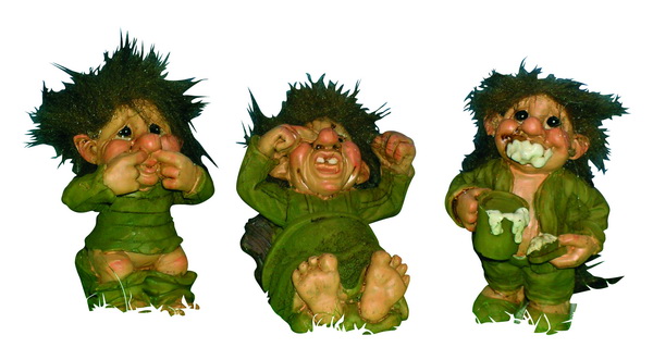 6 troll che si alzano