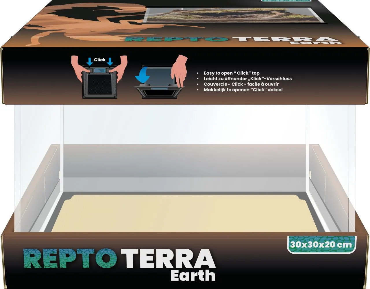Repto Terra Earth 30 x 30 x 20 cm