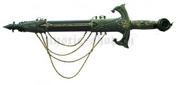 764-2238n Kreuzritter Dolch (Austeller)