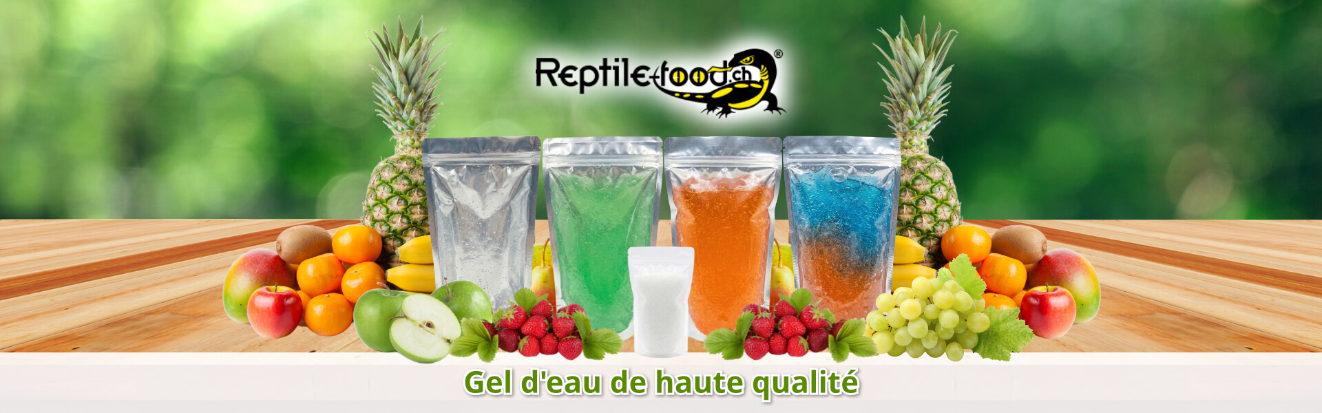 Gel d'eau de haute qualité