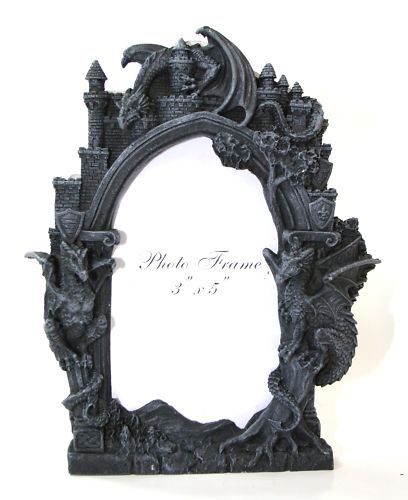 Bilderrahmen mit Drachen Gothic