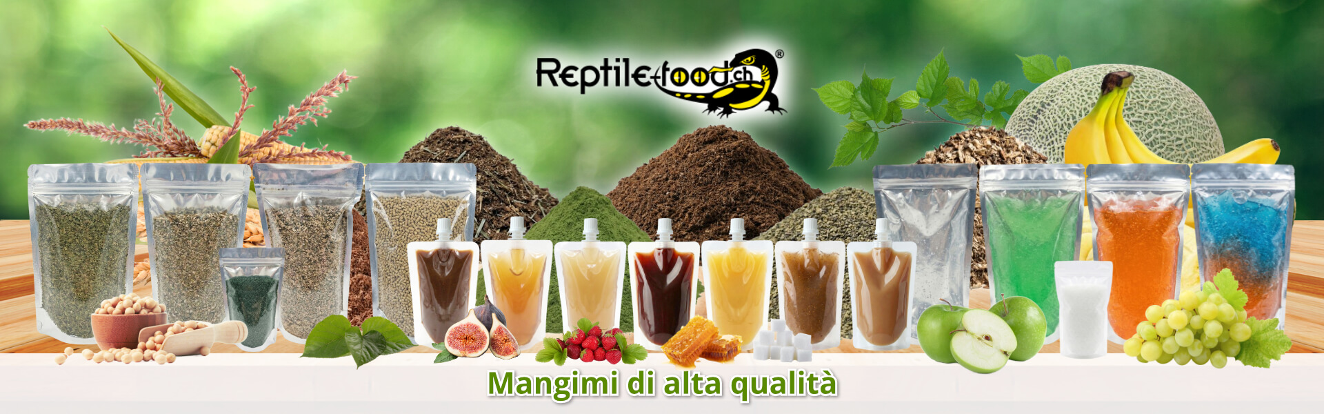 Mangimi di alta qualità