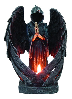 Bougie chauffe-plat Ange de la mort sans visage
