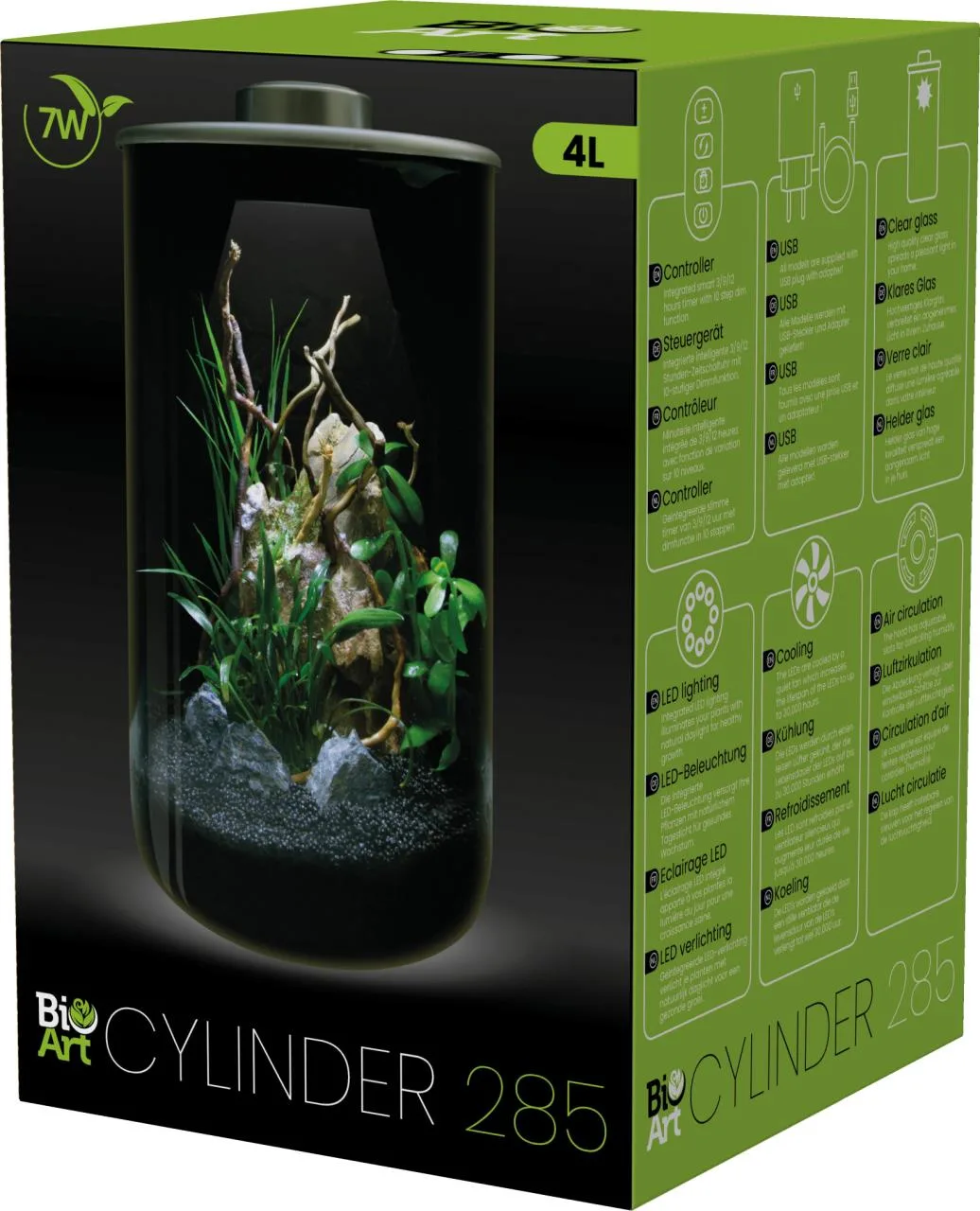 BioArt Cylinder 285 Nero 