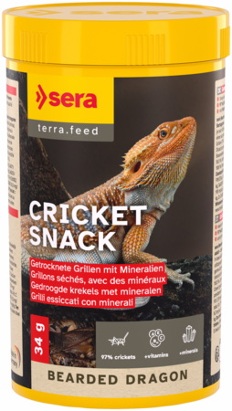 sera Bearded Dragon Cricket Snack sera Bearded Dragon Cricket Snack
