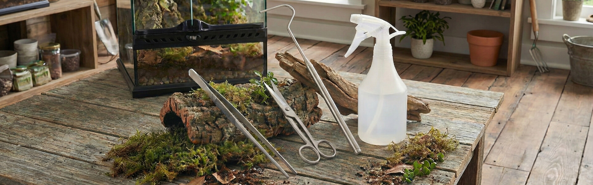 Terrarium Hilfsmittel & Zubehör