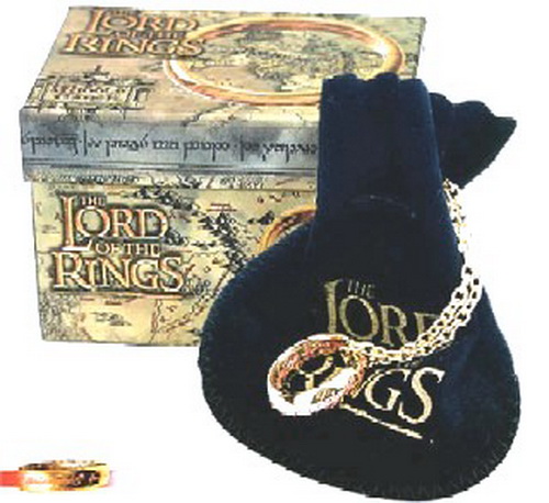 xmedo0990 L'Unico Anello (scritta rossa)