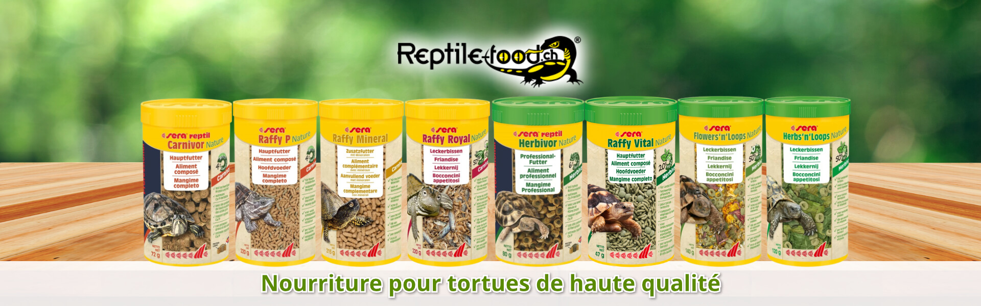 Sera Nourriture pour tortues Sera Nourriture pour tortues