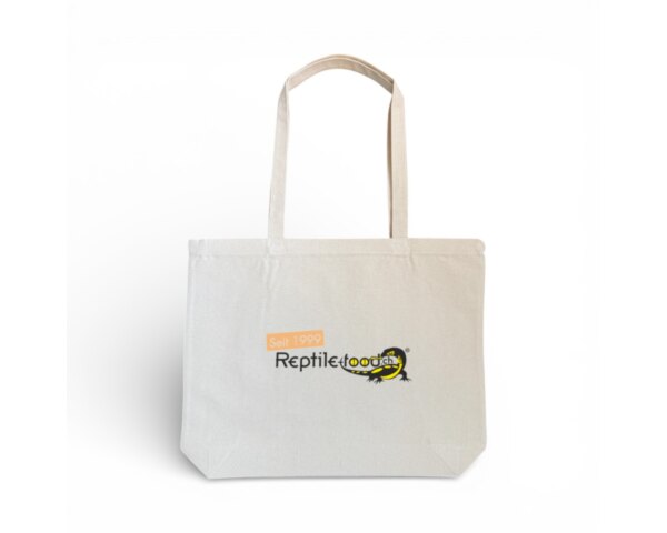 Baumwolltasche mit Logo von Reptile-food.ch Baumwolltasche mit Logo von Reptile-food.ch