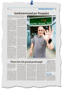 Zeitungsbericht