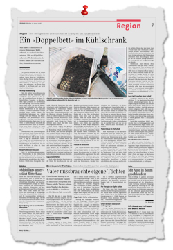 Zeitungsbericht