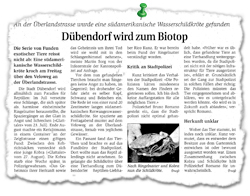 Zeitungsbericht