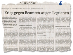 Zeitungsbericht