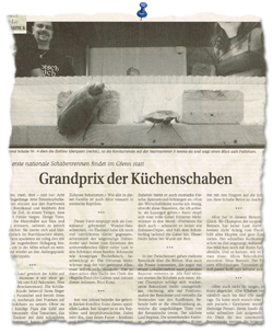 Zeitungsbericht