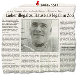 Zeitungsbericht