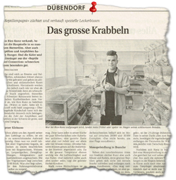 Zeitungsbericht