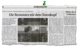 Zeitungsbericht